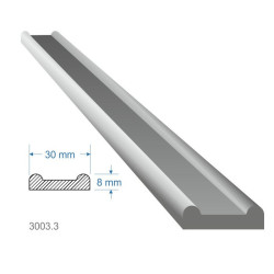 Pásovina plochá B, 30x8mm, S235, cena za 1ks(3m)