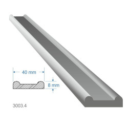Pásovina plochá B, 40x8mm, S235, cena za 1ks(2m)