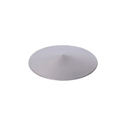Strieška plechová, ø48mm, 1,2mm guľatá