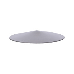 Strieška plechová, ø76mm, 1,2mm guľatá