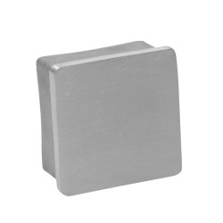 Ukončenie na jokel 50 x 50 mm, brúsená nerez AISI 304
