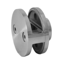 Svorka skla stredová ø 60 mm, sklo 8 - 12 mm, AISI 304