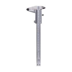 Posuvné meradlo KINEX 150 mm, 0,02 mm, aretácia skrutkou, mm+inch, ČSN 25 1238, DIN 862