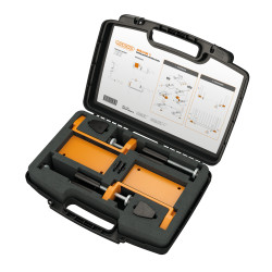 LOCINOX® DRILLVISE-2 sada zosilnených oceľových svoriek s polohovacou výškovou podperou, 2 KS v balení