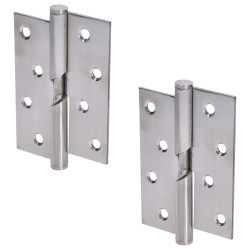 Pánty pridvihovacie (L), nosnosť 80 kg, brúsená AISI 304