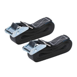 Balenie 2X rýchloupínací pás, 3m, 25mm, so sponou a voľným koncom, LC 500 Kg, vyrobený v súlade s normou STN EN 12195-2