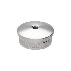 Spodok držiaka na trubku ø 42,4 mm, brúsená nerez AISI 304