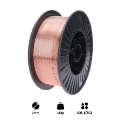 Drôt zvárací 1.0mm-MIG/MAG(CO2), G3Si1/SG2, 15kg