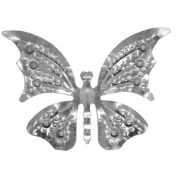 Motýľ, dekoračný element 125x175x1 mm, plechový