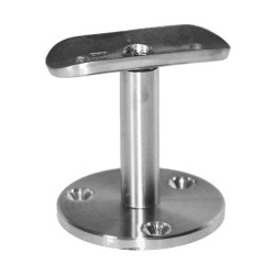 Držiak madla ø 42,4 mm, brúsená nerez AISI 304