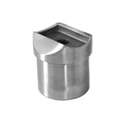 Držiak na trubku o 42,4 mm, pre madlo ø 42,4 mm, AISI 304