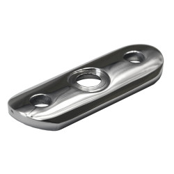 Nadpájacia platňa na trubku ø 42,4 mm, leštená AISI 304