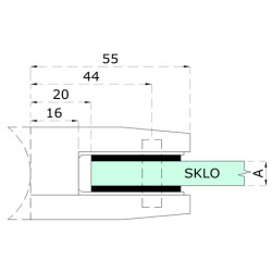 Gumičky na sklo 12,76 mm