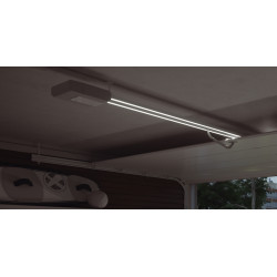 AL vodiaci profil RAL9010 k HALO s difúzerom pre LED