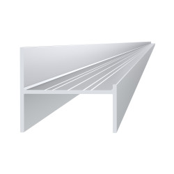 UT profil 50x44mm, L-6000mm, hliník bez povrchovej úpravy