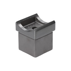 Držiak madla, na jokel 40 x 40 mm, brúsená nerez AISI 304