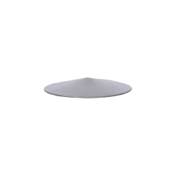 Strieška plechová, ø42mm, 1,2mm guľatá