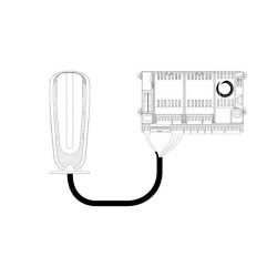 Koaxiálny kábel RG-174, 50 Ohm,4x0,50mm, medené jadro