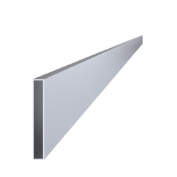 Jokel 140x20x2mm, materiál EN AW-6060 T66, prírodný hliník bez povrchovej úpravy, cena za meter