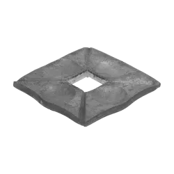 Pätka 90x90x8 mm, otvor 26mm