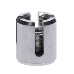 Úchyt pre lanko ø 4 mm, brúsená nerez AISI 304