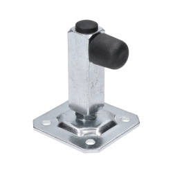Nastaviteľný doraz posuvných brán, 100x100mm pozinkovaný