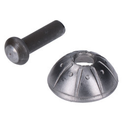 Nit ozdobný 6x25mm, ø 25mm