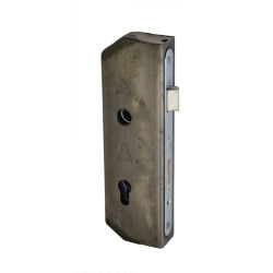 Kazeta na profil 40x30mm so zámkom,rozteč 90mm ,obojstranný so zámkom ZM90/80