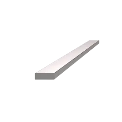 Nerezová tyč plochá 15x5mm, brusená nerez  K320 /AISI304