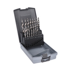 Sada RS HSS vrtákov do kovu, 1-10mm(19ks), univerzálne použitie, PROFI