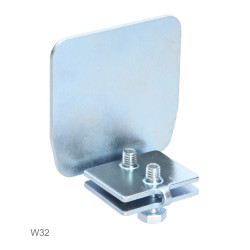 Pozinkovaná krytka samonosnej brány pre profil 140x140x6mm
