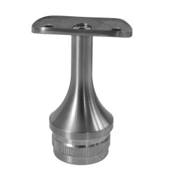 Držiak madla pevný na trubku ø 42,4 mm, brúsená AISI 304