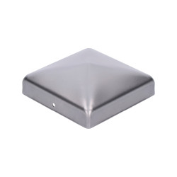Strieška lisovaná plechová 80x80x1mm bez povrchovej úpravy
