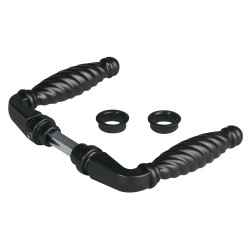 LOCINOX® 3006FAD16 kľučka, zamak, čierna