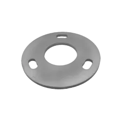 Kotviaca platňa (ø80x4mm) na trubku ø 33.7mm (otvor ø33.8mm), bez povrchovej úpravy /AISI304