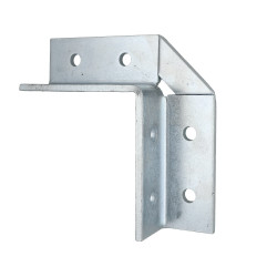 Montážny uholník - 2x4 otvory pre profil 41x21 a 41x41