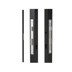 Profil 40x40x2mm H-2000mm so zámkom ZM90/40H, ľavý