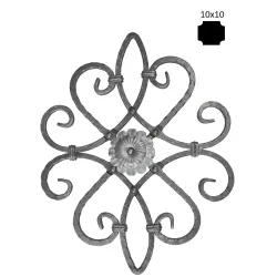 Ornament 530x420 mm, 10x10mm, obojstranný