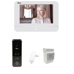 Videovrátnik, monitor, mikrofón s čitačou kariet, RFID