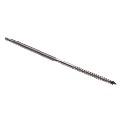 Nerezový závitový vrut (10x300) samorezný / metrický závit, DIN9082/A2 /AISI304