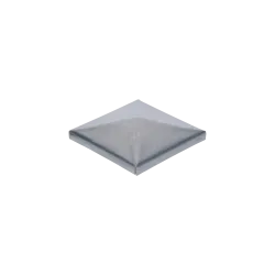 Strieška plechová, galvanicky pozinkovaná, 20x20x1.5 mm