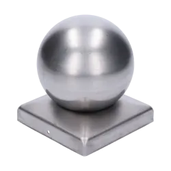 Strieška plechová, 120x120mm s guľou ø 120mm