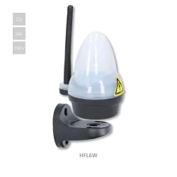 LED lampa, 12/24/230V, so zabudovanou anténou, 739lux