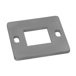 Kotviaca platňa (90x90x4mm), otvor: 40.1x40.1mm, brúsená nerez K320/AISI304