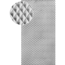 Plech  pozinkovaný, 2000x1000x1,2mm - IHLAN, 3D vzor