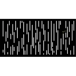Plech vzor 8311, 1000x2000x2mm, bez povrchovej úpravy