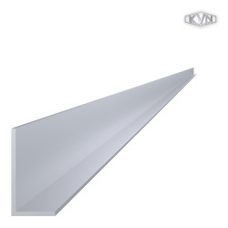 L profil 40x20x2mm, materiál EN AW-6060 T66, prírodný hliník bez povrchovej úpravy, cena za meter