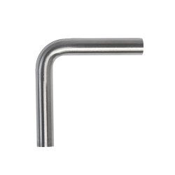 Uholník 90°, ø 12 mm, M6/M8, brúsená nerez AISI 304