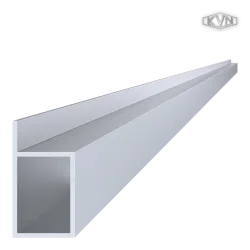 L profil uzavretý 40x55x75mm, materiál EN AW-6060 T66, prírodný hliník bez povrchovej úpravy, cena za meter