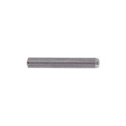 Ryhovaný kolík 6x40mm s rovnobežným drážkovaním po celej dĺžke a skosením DIN 1473 AISI 303